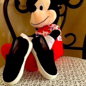 Black slide on Toddler Sneakers